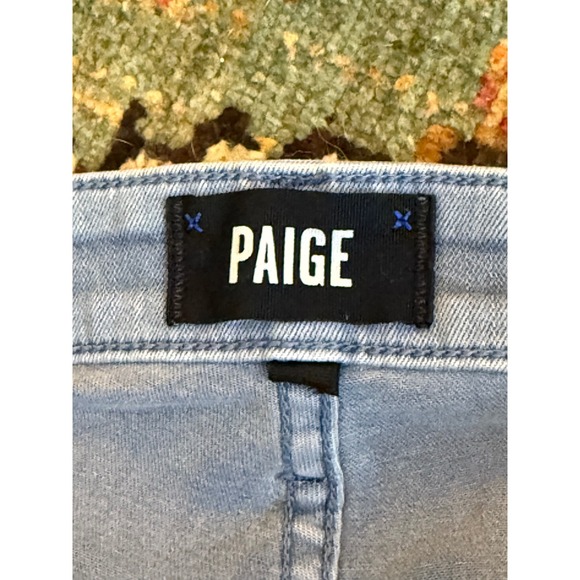 PAIGE Straight Leg Federal Jeans Light Wash Blue Size Men's 30 - Picture 8 of 11